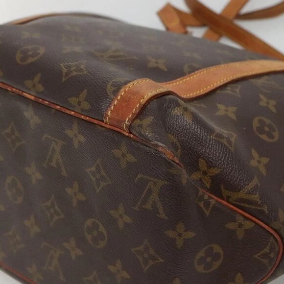 LOUIS VUITTON Monogram Sac Shopping Tote Bag M51108 LV Auth 140435 - Picture 5 of 16